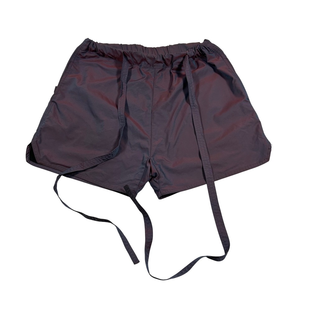MNML Athletic Shorts Mens Size M Purple Bronze Lounge Shift Streetwear